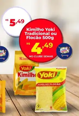 Semar Supermercado Kimilho Yoki Tradicional ou Flocão oferta