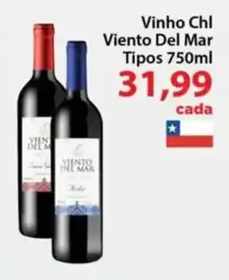 Chama Supermercados Vinho Chl Viento Del Mar Tipos oferta