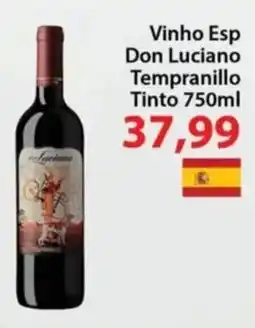 Chama Supermercados Vinho Esp Don Luciano Tempranillo Tinto oferta