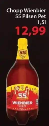 Chama Supermercados Chopp Wienbier 55 Pilsen Pet oferta