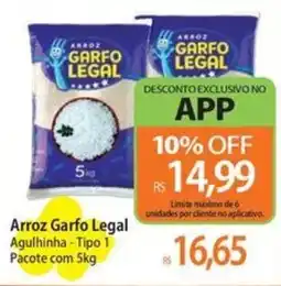 Atacadão Arroz Garfo Legal oferta