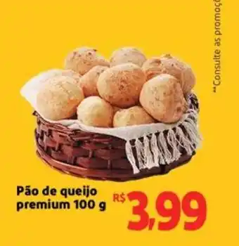 Extra Supermercado Pao de queijo premium 100g oferta
