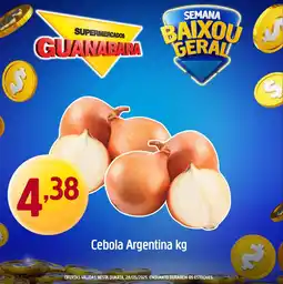 Supermercados Guanabara Cebola Argentina oferta