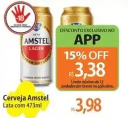 Atacadão Cerveja Amstel Lata com oferta