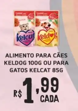 Alimento para cães keldog ou para gatos kelcat