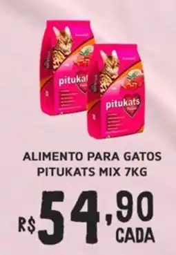 Alimento para gatos pitukats mix