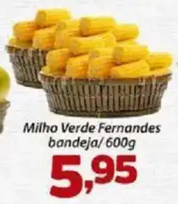 Milho Verde Fernandes bandeja