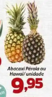 Confiança Supermercados Abacaxi Pérola ou Hawai/unidade oferta