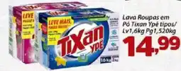 Confiança Supermercados Lava Roupas em Pó Tixan Ypé tipos oferta