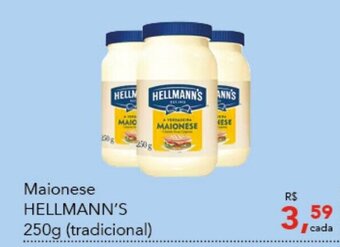 Cometa Supermercados Maionese Hellmann's 250g oferta