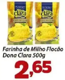 Farinha de Milho Flocão Dona Clara