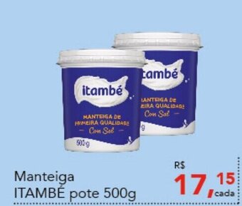 Cometa Supermercados Manteiga Itambe pote 500g oferta