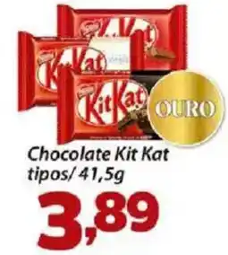 Confiança Supermercados Chocolate Kit Kat tipos oferta