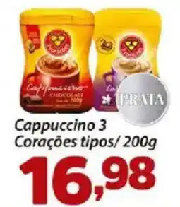 Confiança Supermercados Cappuccino 3 Corações tipos oferta