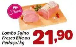 Confiança Supermercados Lombo Suíno Fresco Bife ou Pedaço oferta