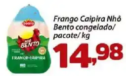 Frango Caipira Nhô Bento congelado/ pacote