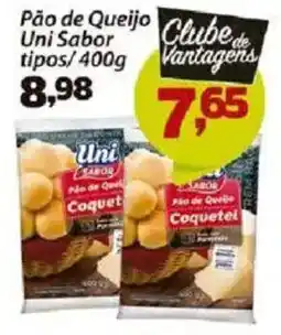 Confiança Supermercados Pão de Queijo Clube tipos oferta