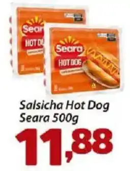 Confiança Supermercados Salsicha Hot Dog Seara oferta