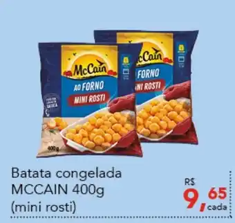 Cometa Supermercados Batata Congelada McCain 400g oferta