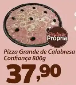 Confiança Supermercados Pizza Grande de Calabresa Confiança oferta