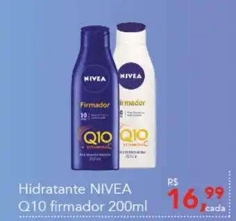 Cometa Supermercados Hidratante Nivea Q10 firmador 200ml oferta