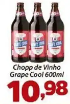 Confiança Supermercados Chopp de Vinho Grape Cool oferta