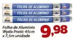Confiança Supermercados Folha de Aluminio Wyda Pratic oferta