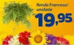Renda Francesa/ unidade