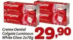 Creme Dental Colgate Luminous White Glow
