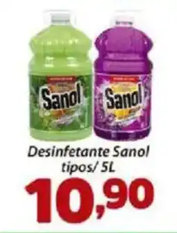 Confiança Supermercados Desinfetante Sanol tipos oferta