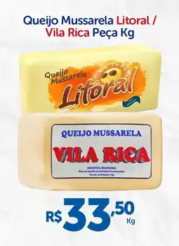 Atakarejo Queijo Mussarela Litoral / Vila Rica Peça oferta