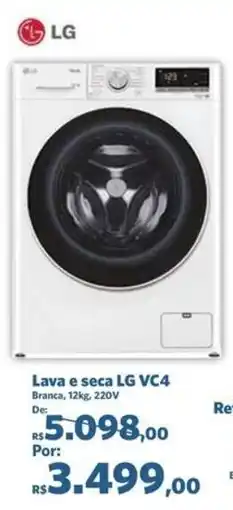 Sam's Club Lava e seca LG VC4 oferta