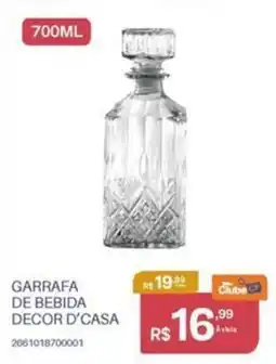 Casa Freitas Garrafa de bebida decor d'casa oferta