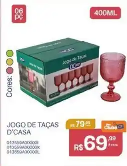 Casa Freitas Jogo de taças d'casa oferta