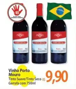 Atacadão Vinho Porto Mouro oferta