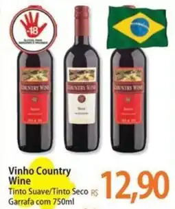 Atacadão Vinho Country Wine oferta