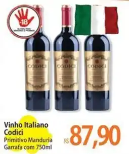 Atacadão Vinho Italiano Codici oferta