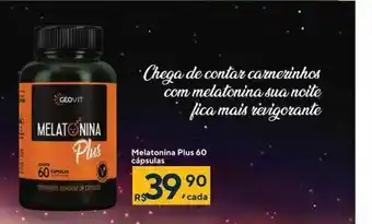 Melatonina Plus 60 Cápsulas