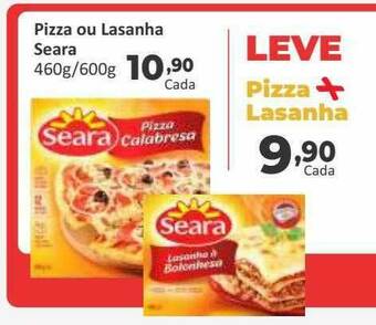 Peruzzo Pizza Ou Lasanha Seara oferta