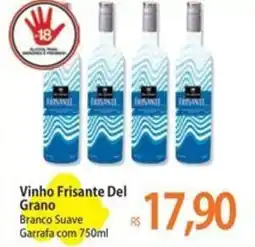 Atacadão Vinho Frisante Del Grano oferta