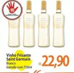 Atacadão Vinho Frisante Saint Germain oferta
