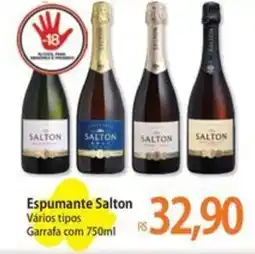 Atacadão Espumante Salton Vários tipos Garrafa com oferta