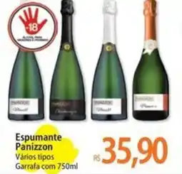 Atacadão Espumante Panizzon Vários tipos Garrafa com oferta
