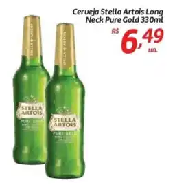 Comper Cerveja Stella Artois Long Neck Pure Gold oferta