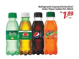 Comper Refrigerante Guaraná Antarctica/ Soda/Pepsi/ Sukita Pet oferta