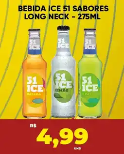 Tatico Bebida ice 51 sabores long neck oferta