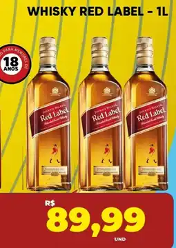 Tatico Whisky red label oferta
