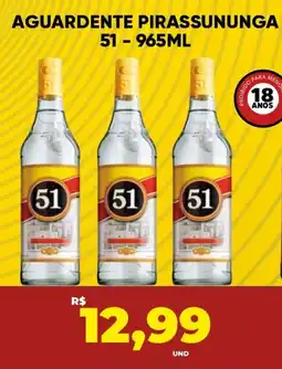 Aguardente pirassununga 51