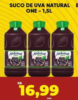 Tatico Suco de uva natural one oferta