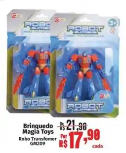 Supermercados Mateus Brinquedo Magia Toys Robo Transfomer GM209 oferta